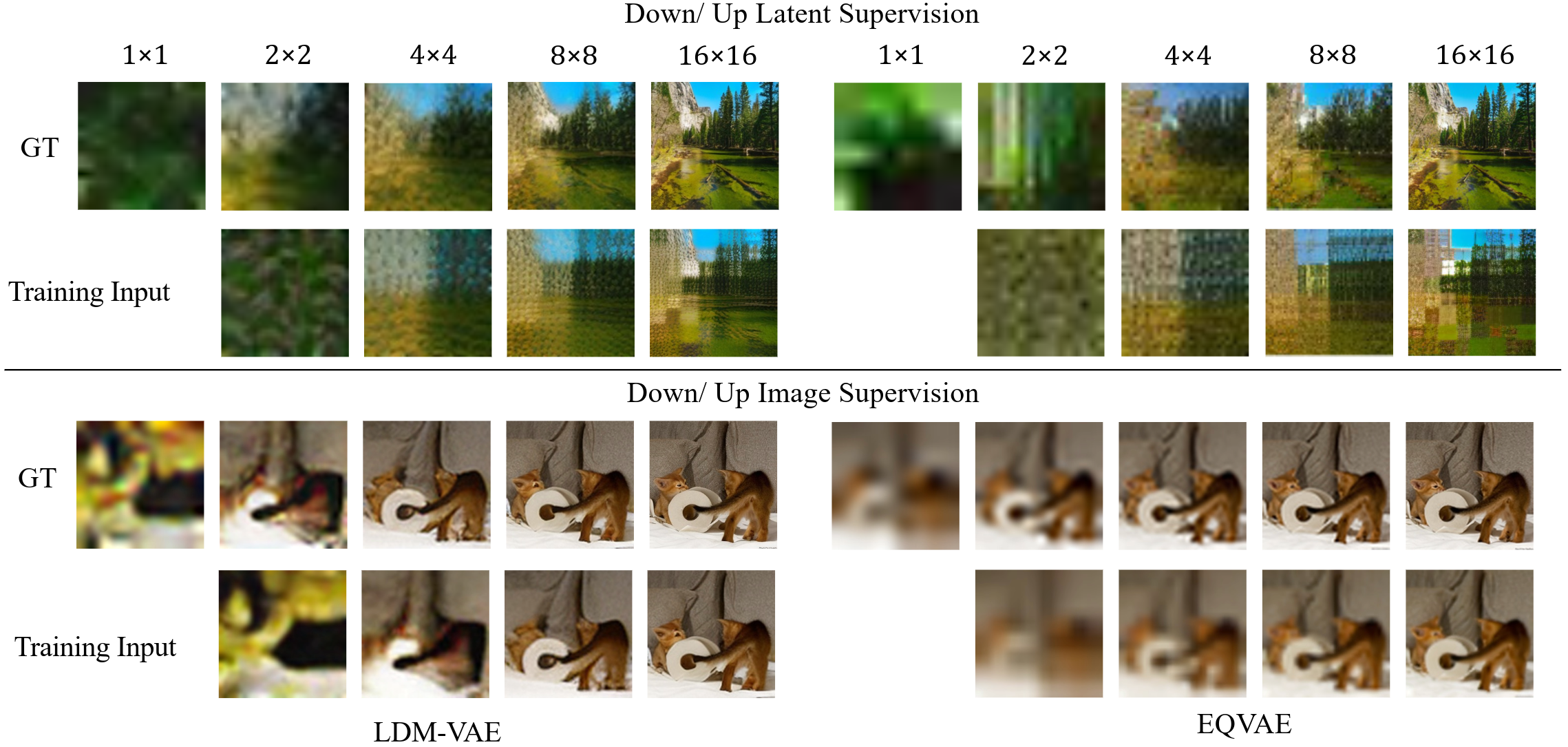 Illustration of training supervision imbalance